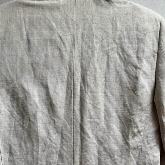 Vroom & Dreesmann Linen Rayon Blend 2 button blazer jacket Sz 36/ M - Picture 7 of 12